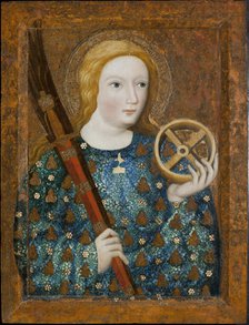Saint Catherine, 1360-1364.
