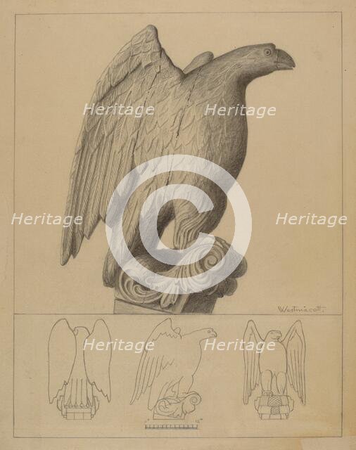 Eagle, 1935/1942. Creator: Bernard Westmacott.