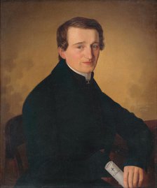 Portrait of a revivalist, 1843. Creator: Jozef Bozetech Klemens.
