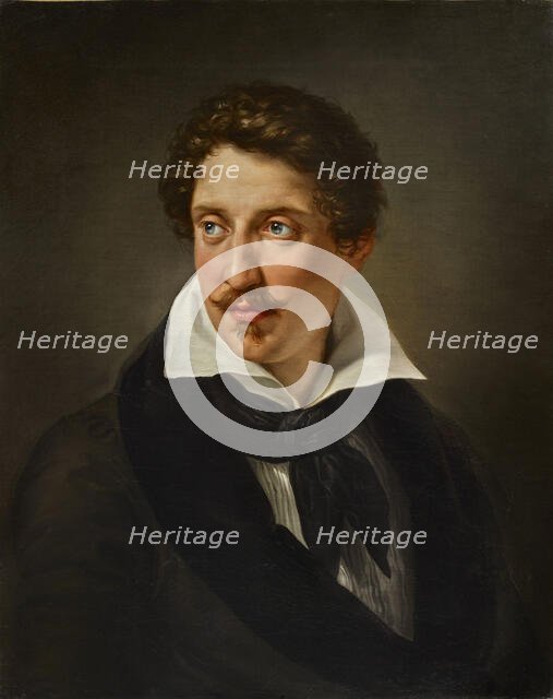 Portrait of Count Francesco Borgia (1794-1861), before 1825. Creator: Hayez, Francesco (1791-1882).