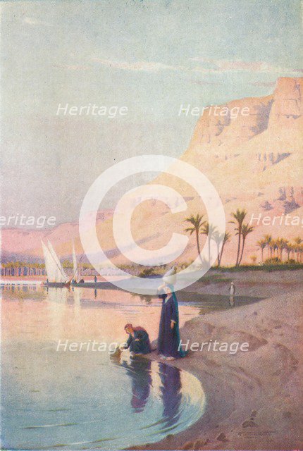 'Gibel Kasr-Es-Saad', c1880, (1904). Artist: Robert George Talbot Kelly.