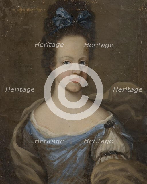 Unknown woman, probably Maria Elisabet, 1678-1755, c18th century. Creator: Anon.