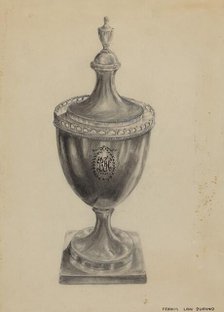 Silver Sugar Bowl, 1935/1942. Creator: Francis Law Durand.
