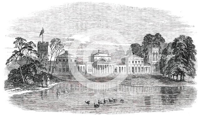 Summer Residence of the Kara...Family, in Tambov, 1150 Versts from St. Petersburgh, 1850. Creator: Unknown.