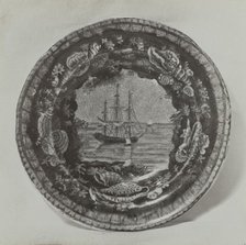 Plate - "Cadmus Anchored", c. 1936. Creator: Helmut Hiatt.