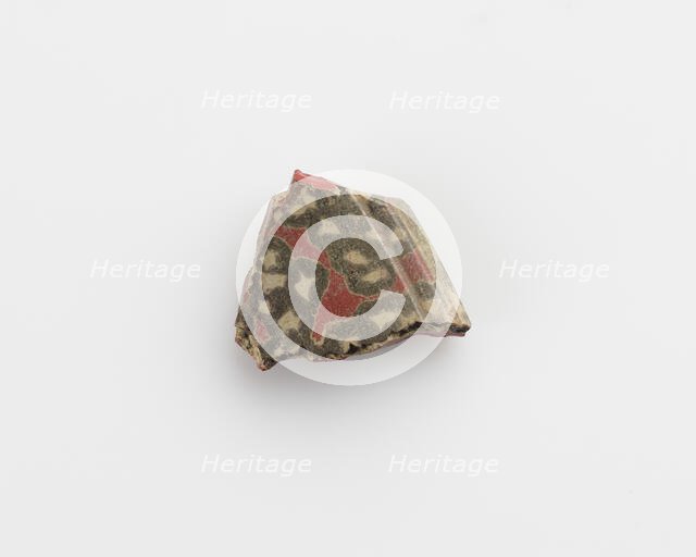 Rim fragment of a bowl or cup, Ptolemaic Dynasty or Roman period, 200 BCE-100 CE. Creator: Unknown.