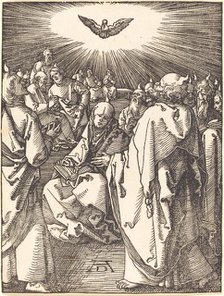 Pentecost, probably c. 1509/1510. Creator: Albrecht Durer.
