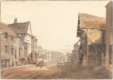 Conway in North Wales, 1803. Creator: John Varley I.