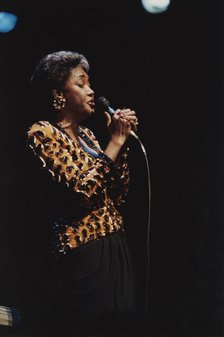 Nancy Wilson, London, 1990. Creator: Brian Foskett.