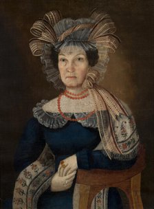 Portrait of a Woman, c1825. Creator: Unknown.