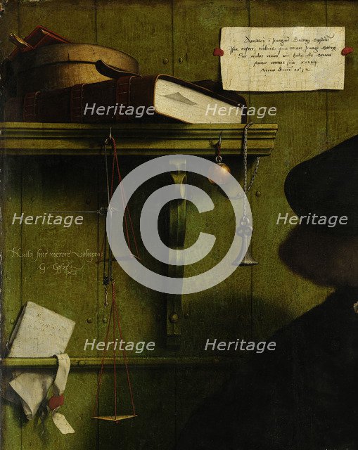 The Merchant Georg Gisze (Detail), 1532. Artist: Holbein, Hans, the Younger (1497-1543)