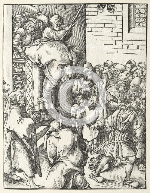 Martyrdom of St. James the Less. Creator: Lucas Cranach (German, 1472-1553).