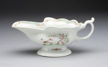 Sauceboat, Worcester, c. 1755. Creator: Royal Worcester.