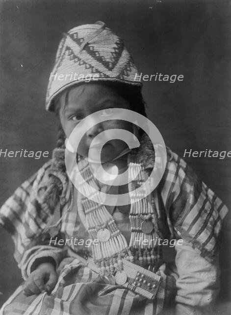 Wishham child, c1910. Creator: Edward Sheriff Curtis.