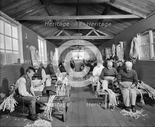 Munitions production, Burnham on Crouch, Essex, September 1915. Artist: H Bedford Lemere.