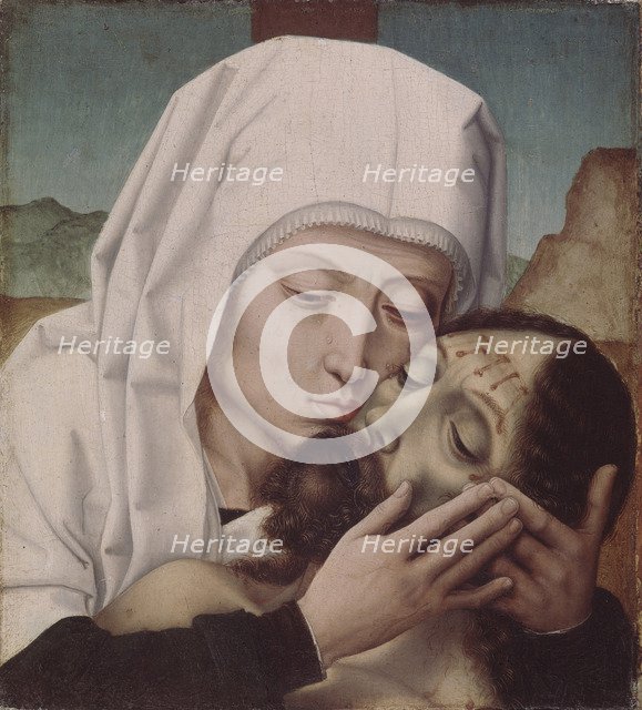 The Lamentation over the Dead Christ. Artist: David, Gerard (ca. 1460-1523)