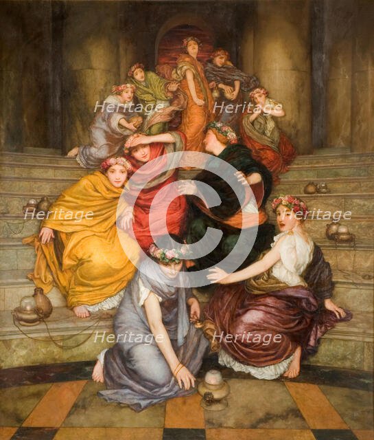 Parable Of The Wise And Foolish Virgins, 1899. Creator: William John Wainwright.