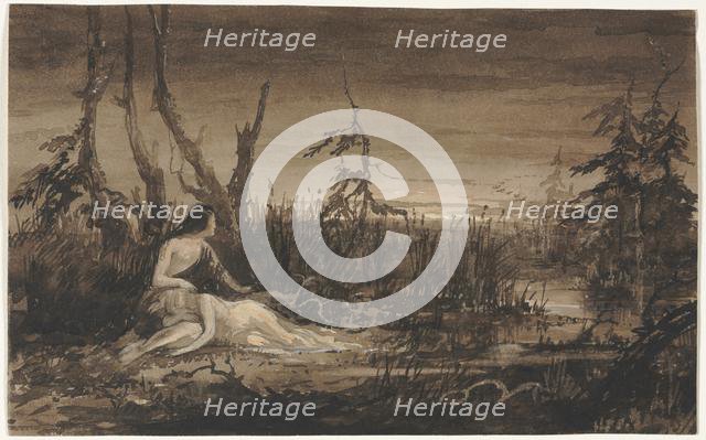 Figures in a Landscape. Creator: Francis Danby (British, 1793-1861).