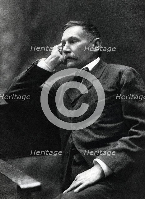 Benito Perez-Galdos (Canary Islands, 1846-Madrid, 1920), Spanish novelist, writer, playwright and…