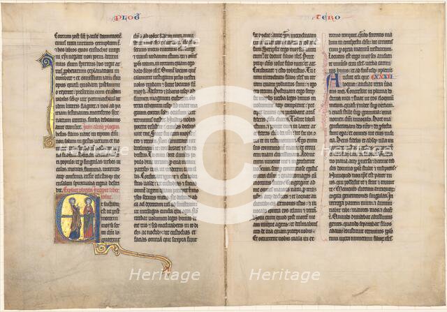 Joshua before the Lord, c. 1270. Creator: Unknown.