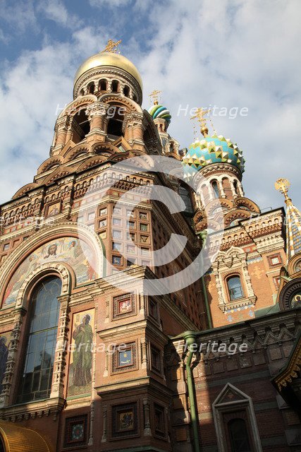 Church of the Saviour on Blood, St Petersburg, Russia, 2011. Artist: Sheldon Marshall