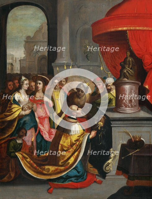 Solomon's Idolatry, 1630-1640. Creator: Workshop of Frans Francken the Younger.