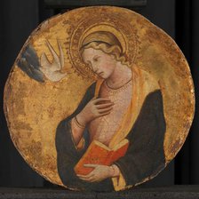 Virgin Annunciate, c.1392-c.1412. Creator: Lorenzo di Niccolo.