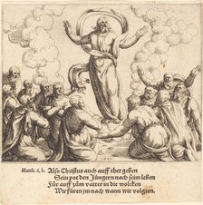The Ascension, 1547. Creator: Augustin Hirschvogel.