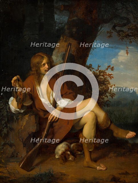 Self-Portrait as a Hunter. Creator: Ary de Vois.