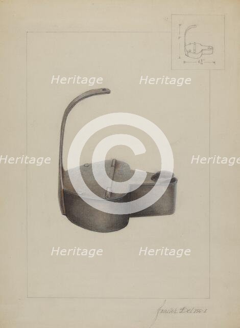 Betty Lamp, 1935/1942. Creator: Cornelius Frazier.