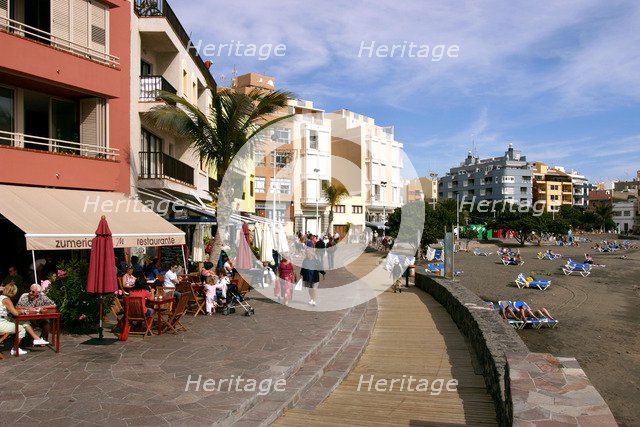 Resturant and beach, El Medano, Tenerife, 2007.