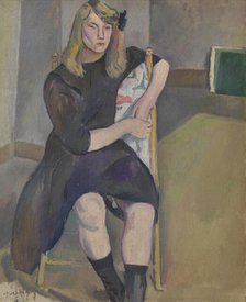 Little Jeanne, 1908. Creator: Jules Pascin.