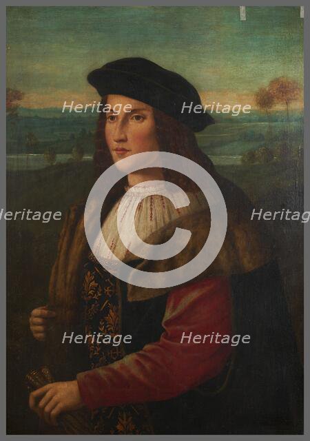 Portrait of young man. Creator: Unknown.