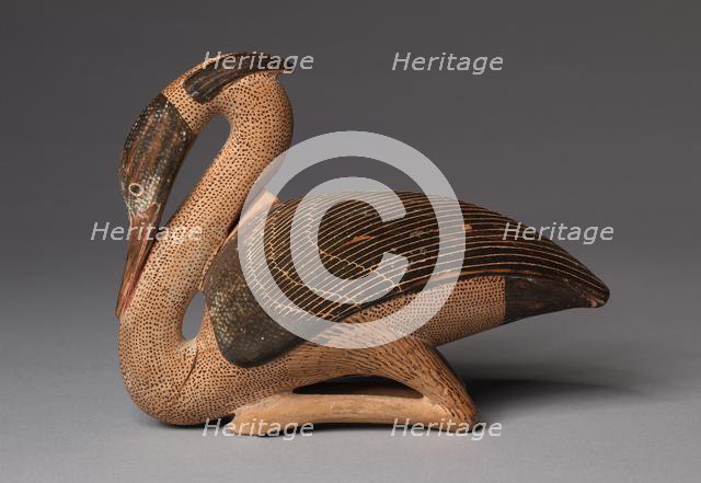 Heron Aryballos, c. 580 BC. Creator: Unknown.