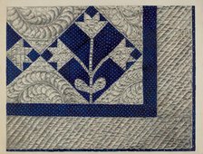 Cotton Quilt, 1935/1942. Creator: Katherine Hastings.