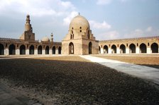 Central Court, Mosque of Ibn Tulun, Built AD 876-879, Cairo, c20th century.  Artist: CM Dixon.