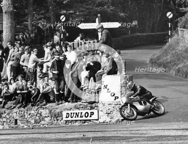 Ultra-Lightweight TT race, Isle of Man, 1966. Artist: Unknown