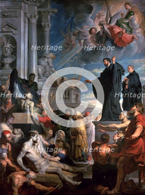The miracles of Saint Francis Xavier, 1617-1618. Artist: Rubens, Pieter Paul (1577-1640)