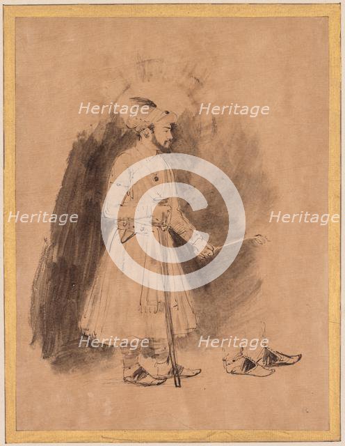 Shah Jahan, c. 1656-1661. Creator: Rembrandt van Rijn (Dutch, 1606-1669).