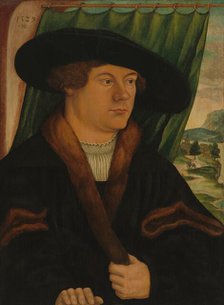 Portrait of a Nobleman, 1529. Creator: Nicolaus Kremer.