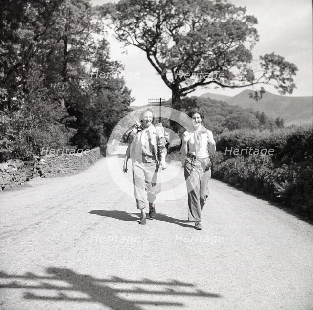 Hikers, Lake District, c1955. Creator: Arthur Charles Kirby Ware.