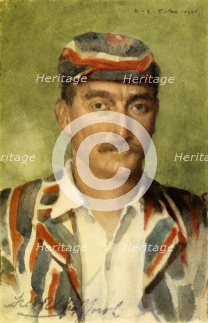 'F. R. Spofforth', 1906, (1947). Creator: Henry Scott Tuke.