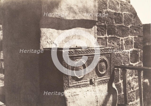 Jérusalem, Sarcophage judaïque, 1854. Creator: Auguste Salzmann.