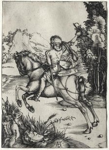 The Little Courier, c. 1496. Creator: Albrecht Dürer (German, 1471-1528).