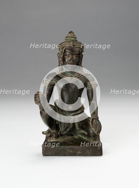 The Divine Architect, Vishvakarman, Angkor period, c. 13th century. Creator: Unknown.