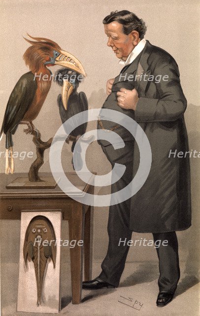 Edwin Ray Lankester, British zoologist, 1905. Artist: Spy