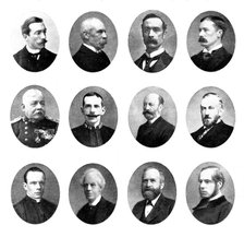 Various portraits, 1898. Creators: Unknown, Russell & Sons, Elliott & Fry, Maull & Fox.