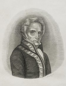 José Aznárez Navarro, (1759-1837), Spanish politician, 1842.  Creator: Pedro Celestino Mare.