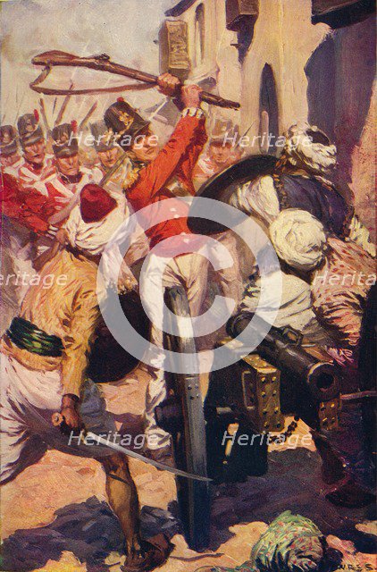 'Lieutenant Pattinson at the Presence of Karyguam', 1818 (c1912). Artist: Unknown.