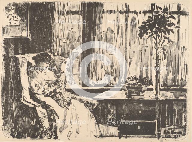 The Broad Curtain, 1918. Creator: Frederick Childe Hassam.